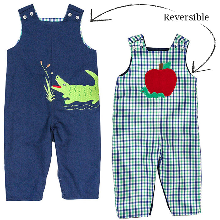 Alligator vs Apple Reversible John John