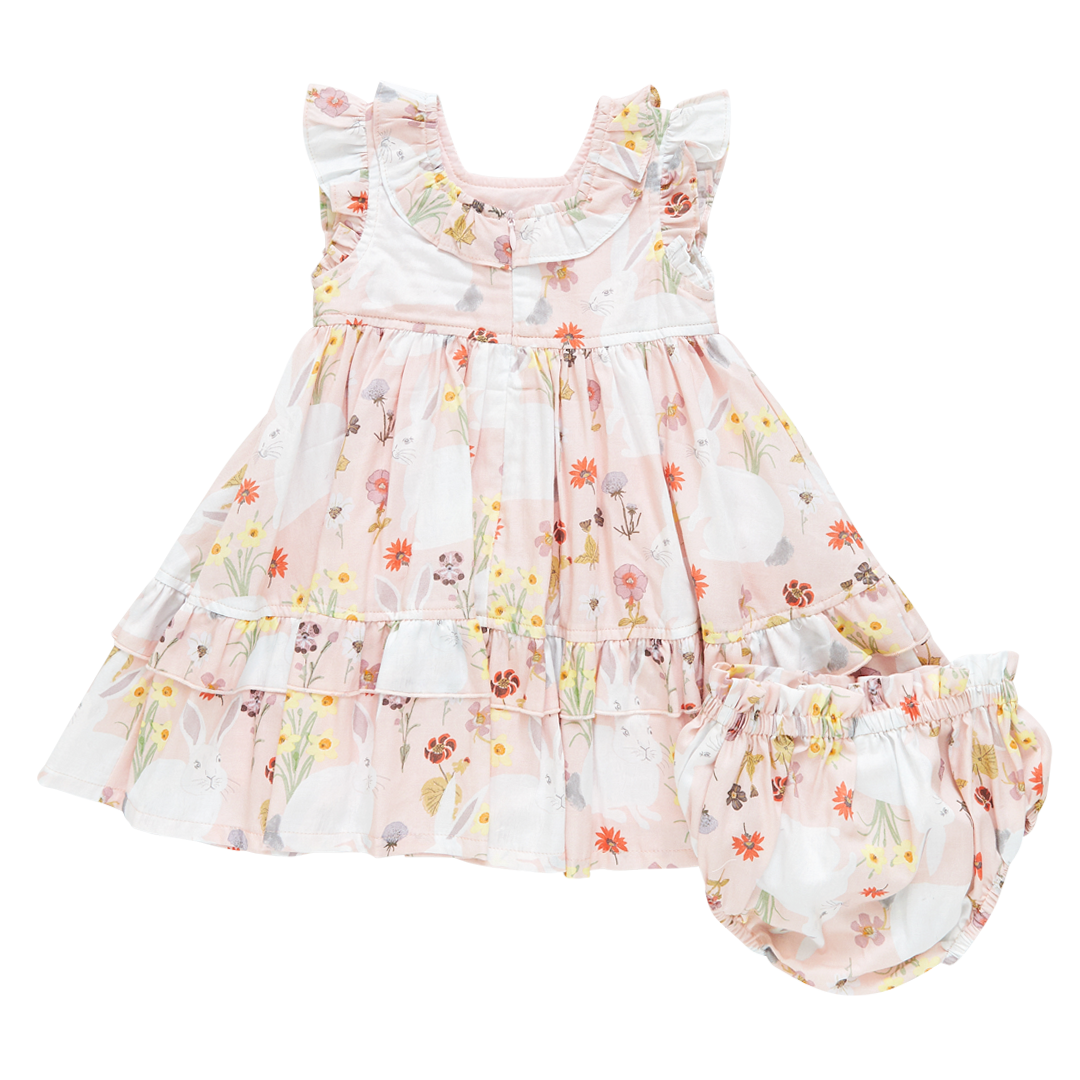 Rabbit Garden Baby Girls Judith Dress Set