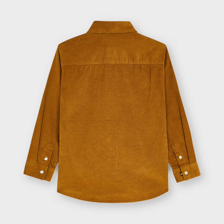 Cinnamon Long Sleeve Corduroy Button Down