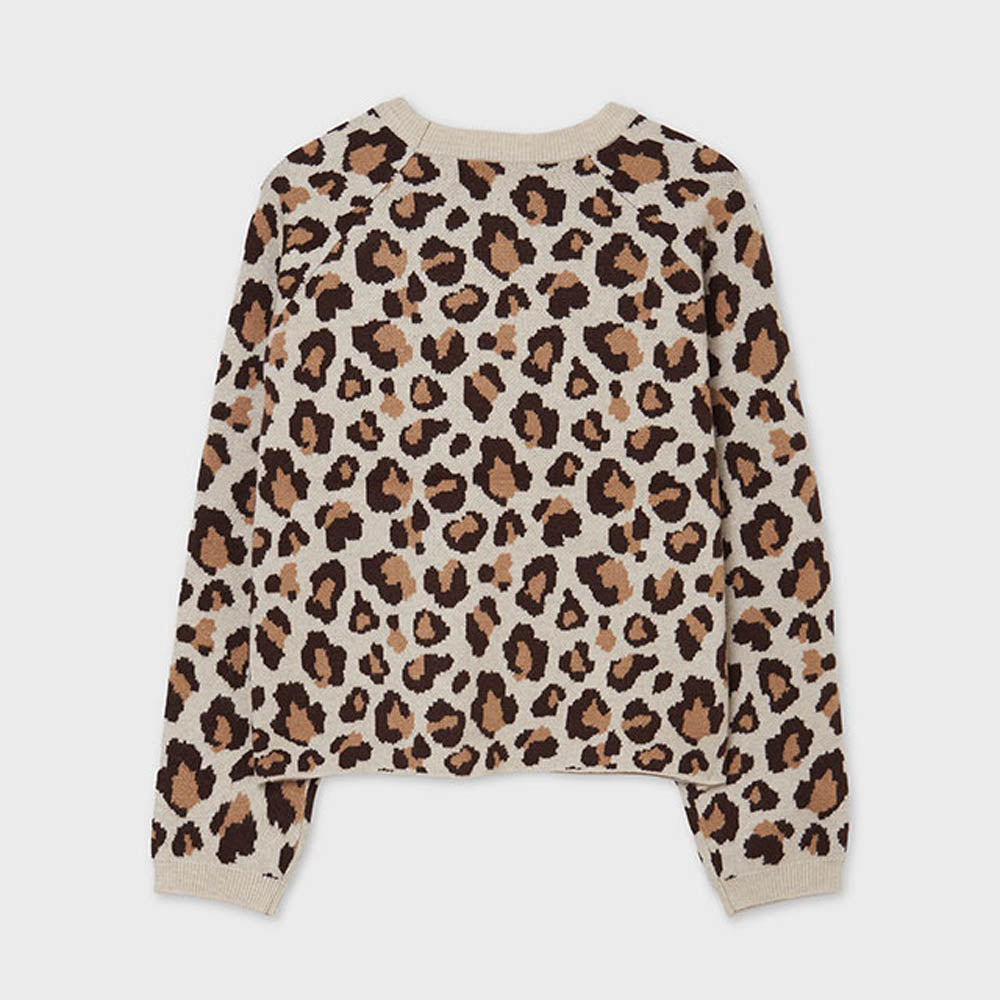 Natural Leopard Sweater