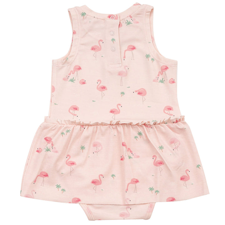 Flamingo Bodysuit with Bloomers