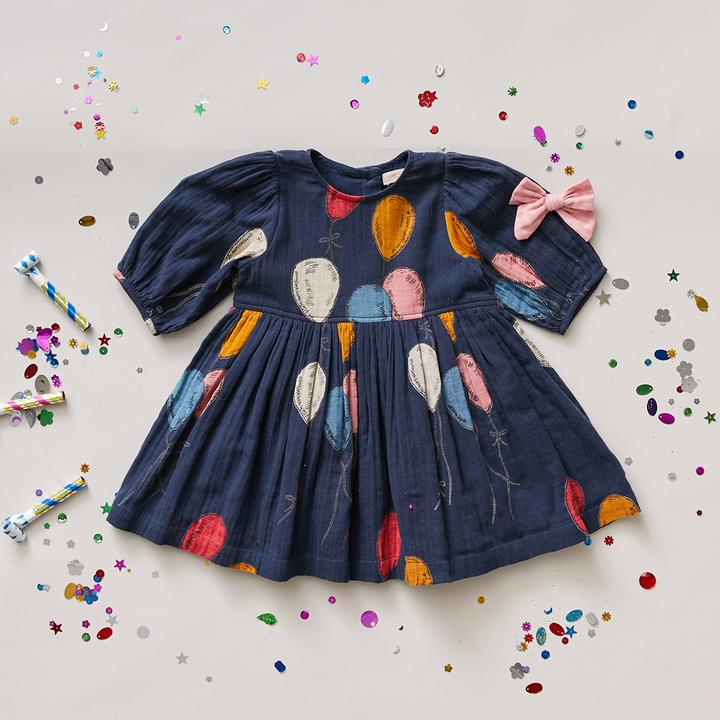 Dress Blues Balloons Brooke Dress