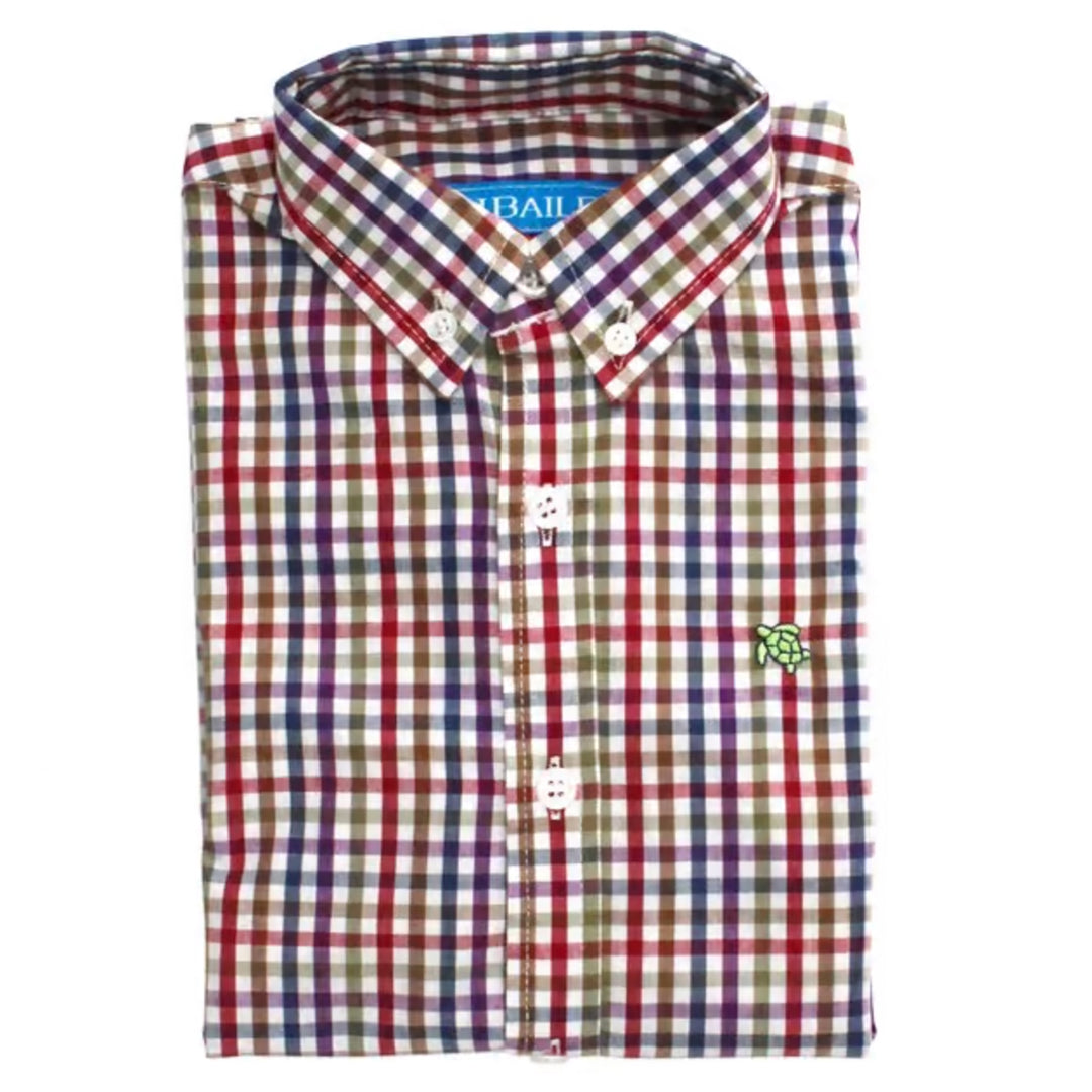 Banks Plaid Roscoe Button Down Shirt