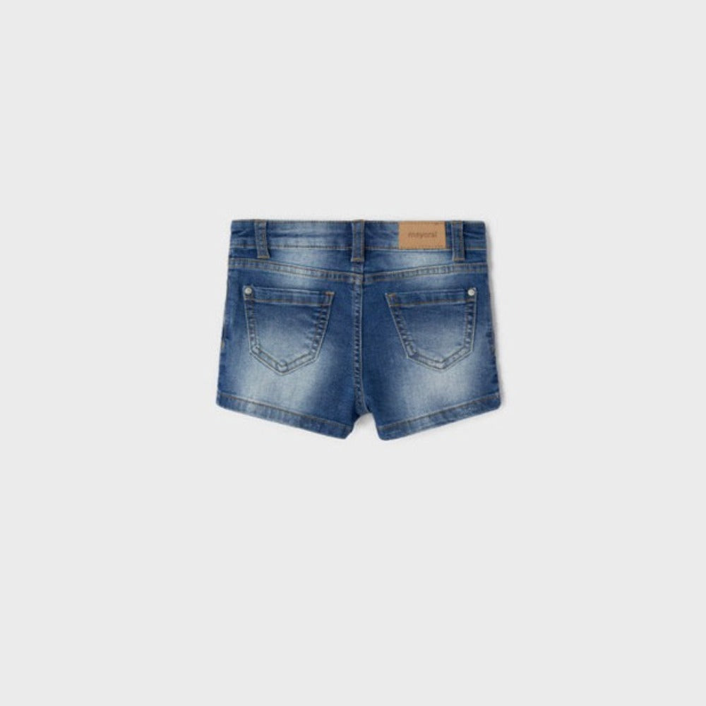 Denim Medium Wash Shorts