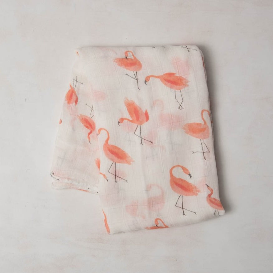 Deluxe Muslin Swaddle Blanket - Pink Ladies