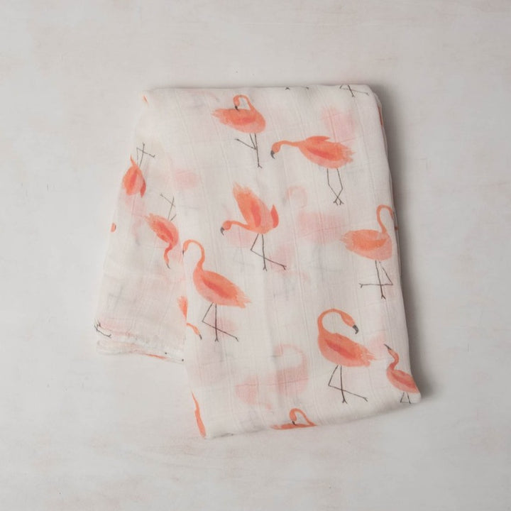 Deluxe Muslin Swaddle Blanket - Pink Ladies