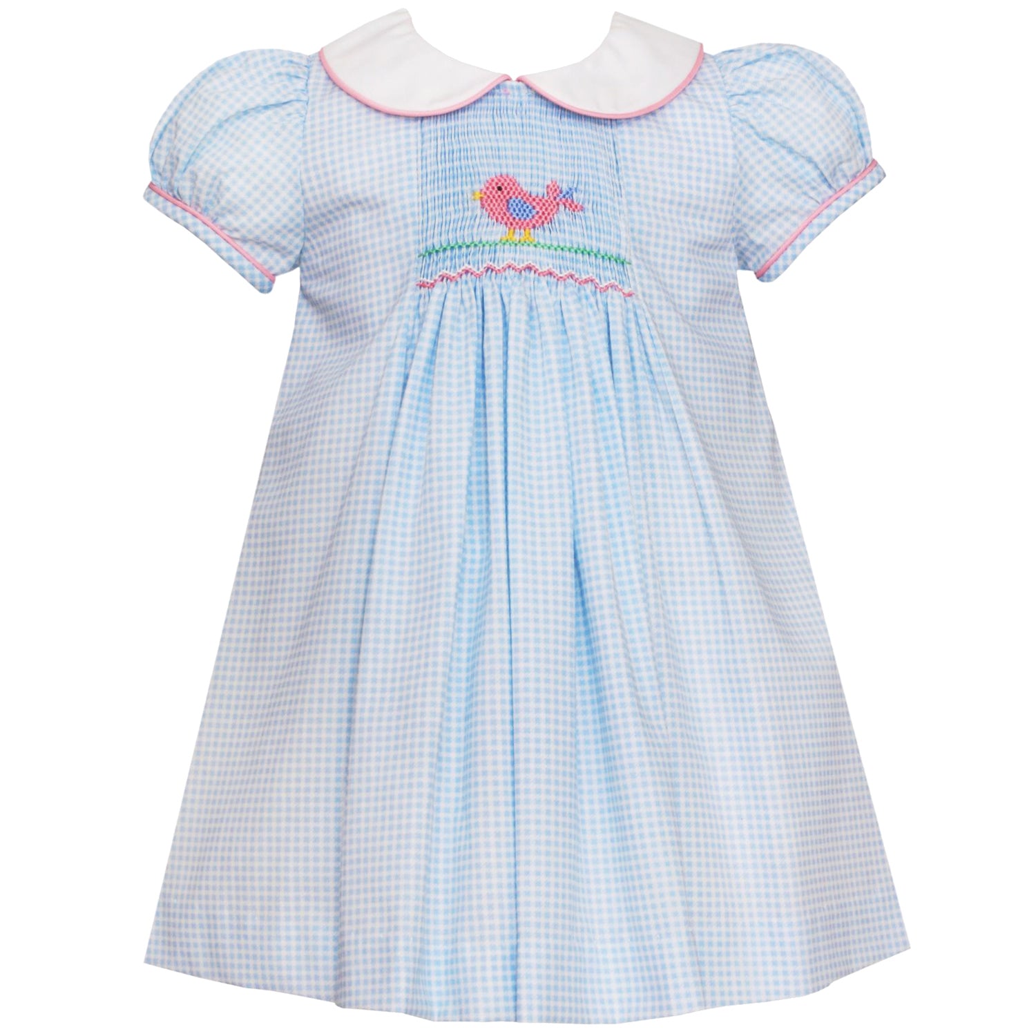 Light Blue Baby Bird Dress