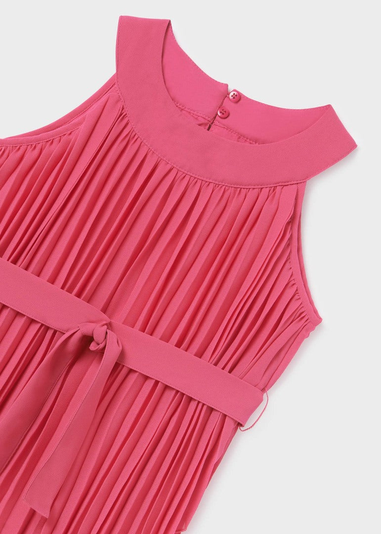 Hibiscus Pleated Dress