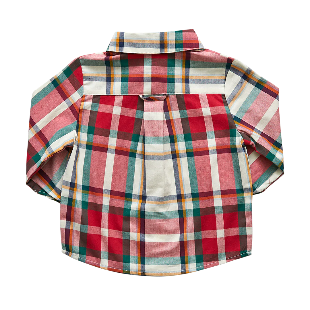 Holiday Tartan Boys Jack Shirt