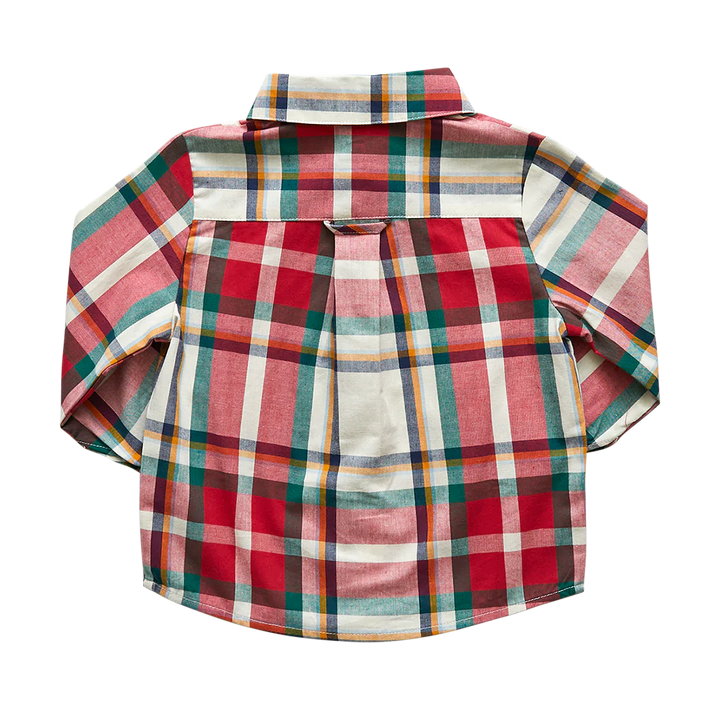 Holiday Tartan Boys Jack Shirt