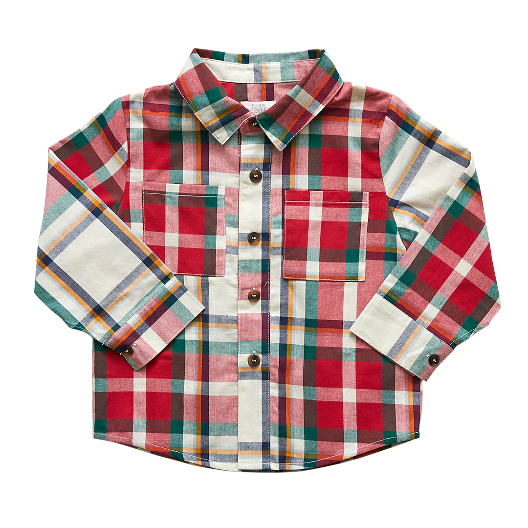 Holiday Tartan Boys Jack Shirt