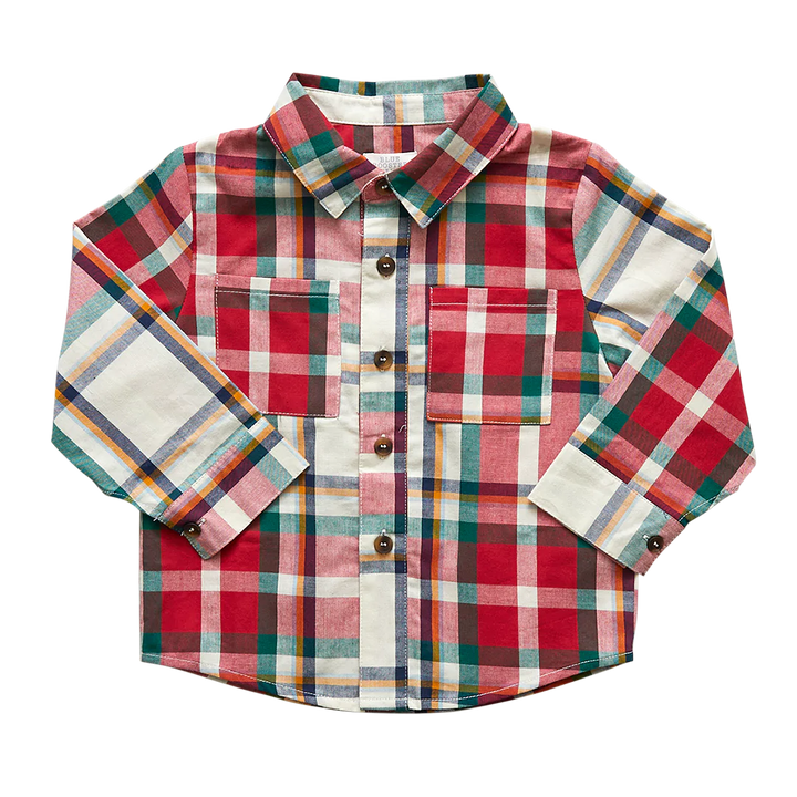 Holiday Tartan Boys Jack Shirt