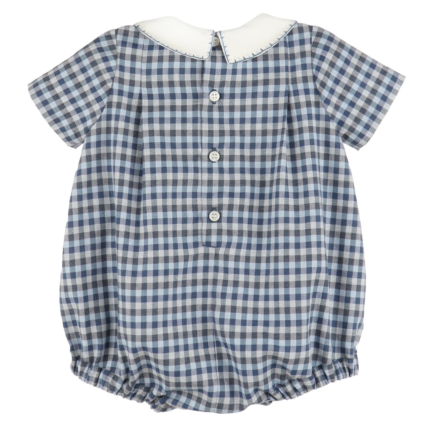 Navy Buffalo Check Bubble