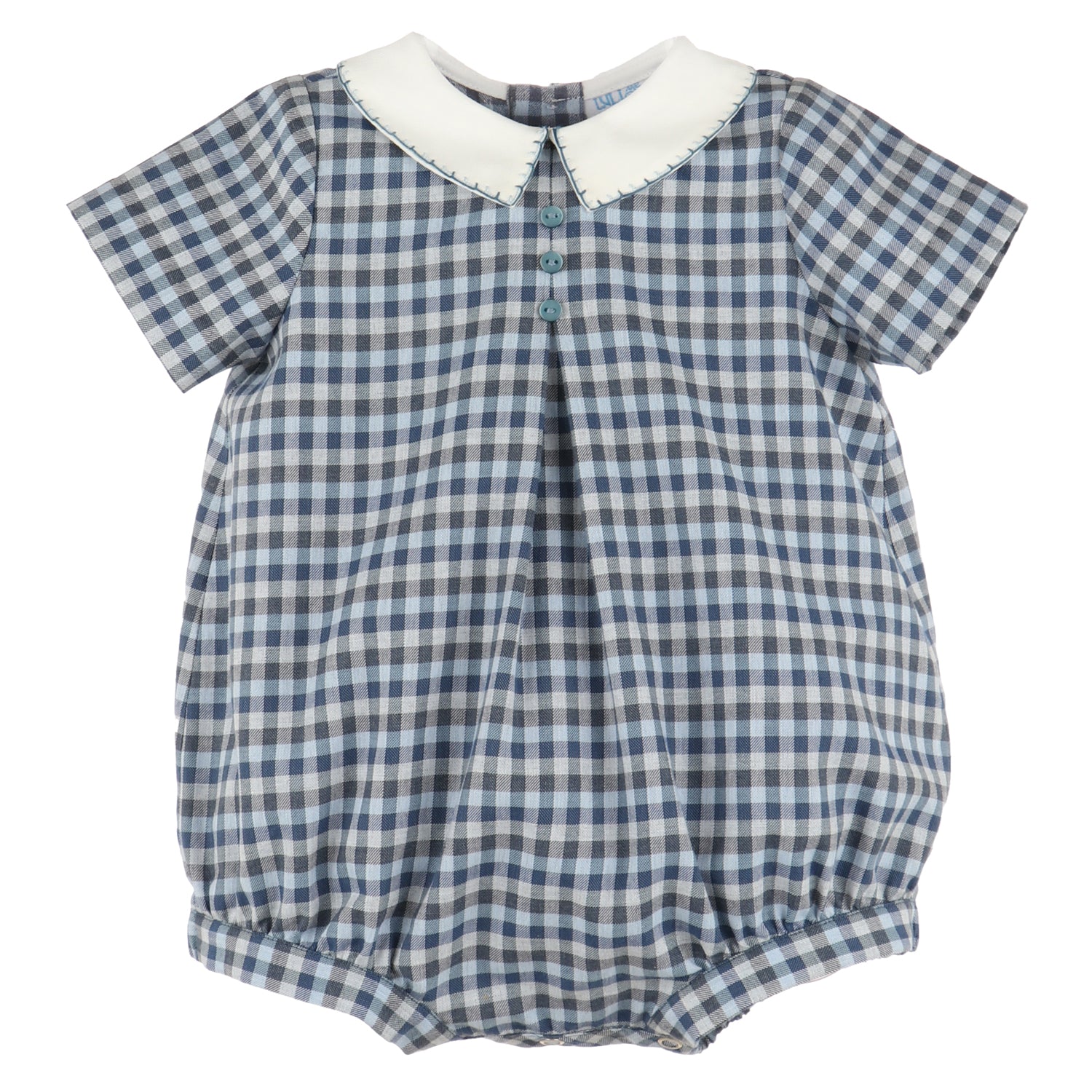 Navy Buffalo Check Bubble