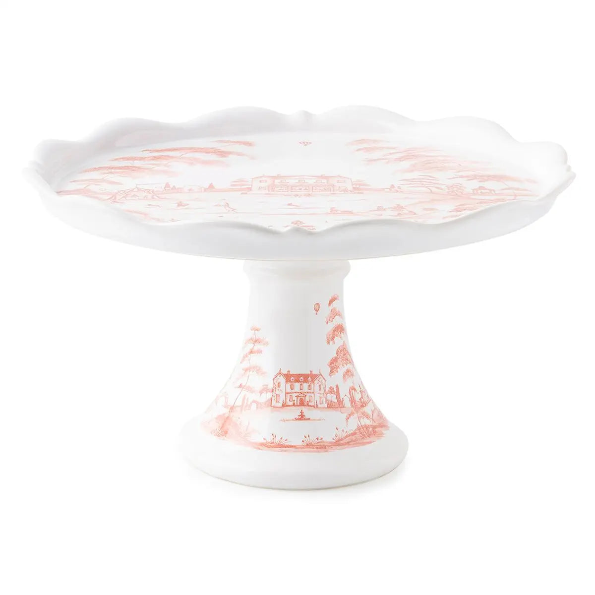 Petal Pink Country Estate Cake Stand