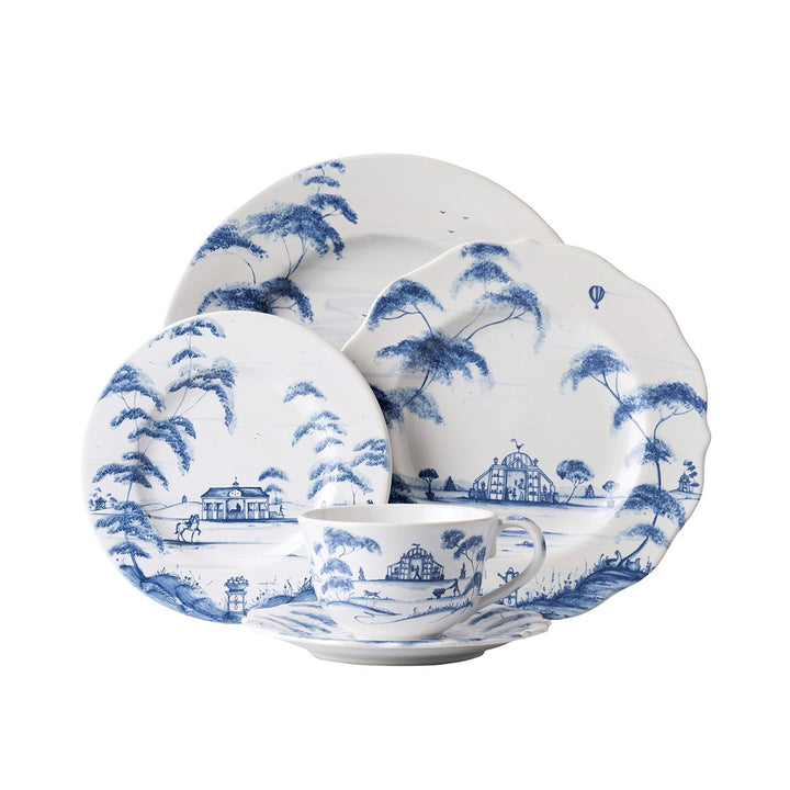 Country Estate Delft Blue Five-Piece Setting