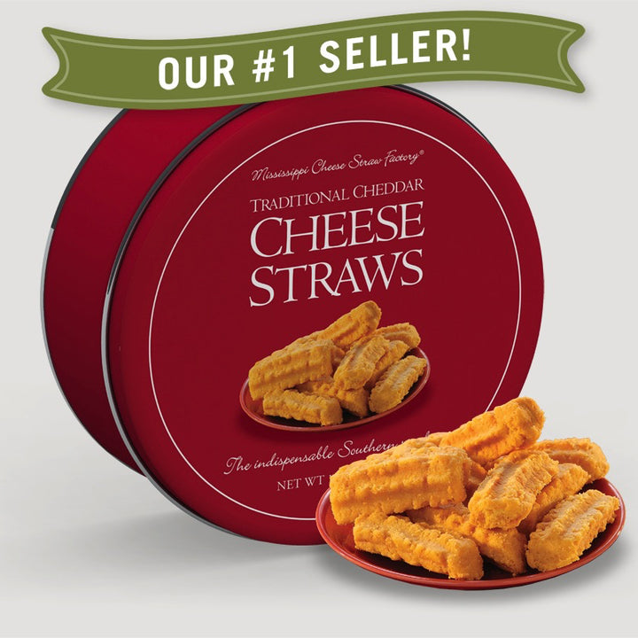 Traditional Cheddar Cheese Straws 16 oz. Gift Tin