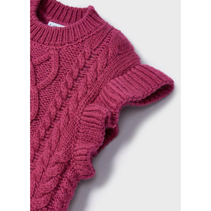 Raspberry Knit Vest