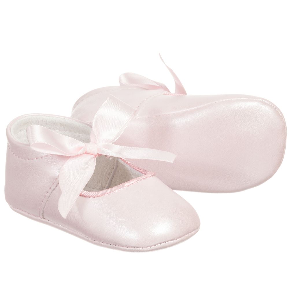 Pink Ribbon Pre-Walker Shoes