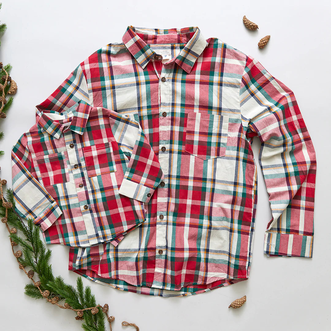 Holiday Tartan Boys Jack Shirt