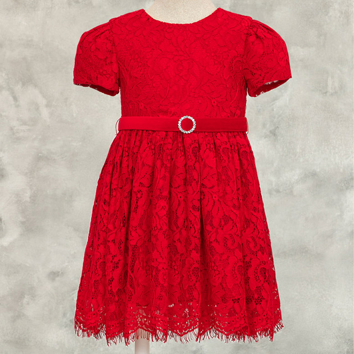 Red Lace Dress