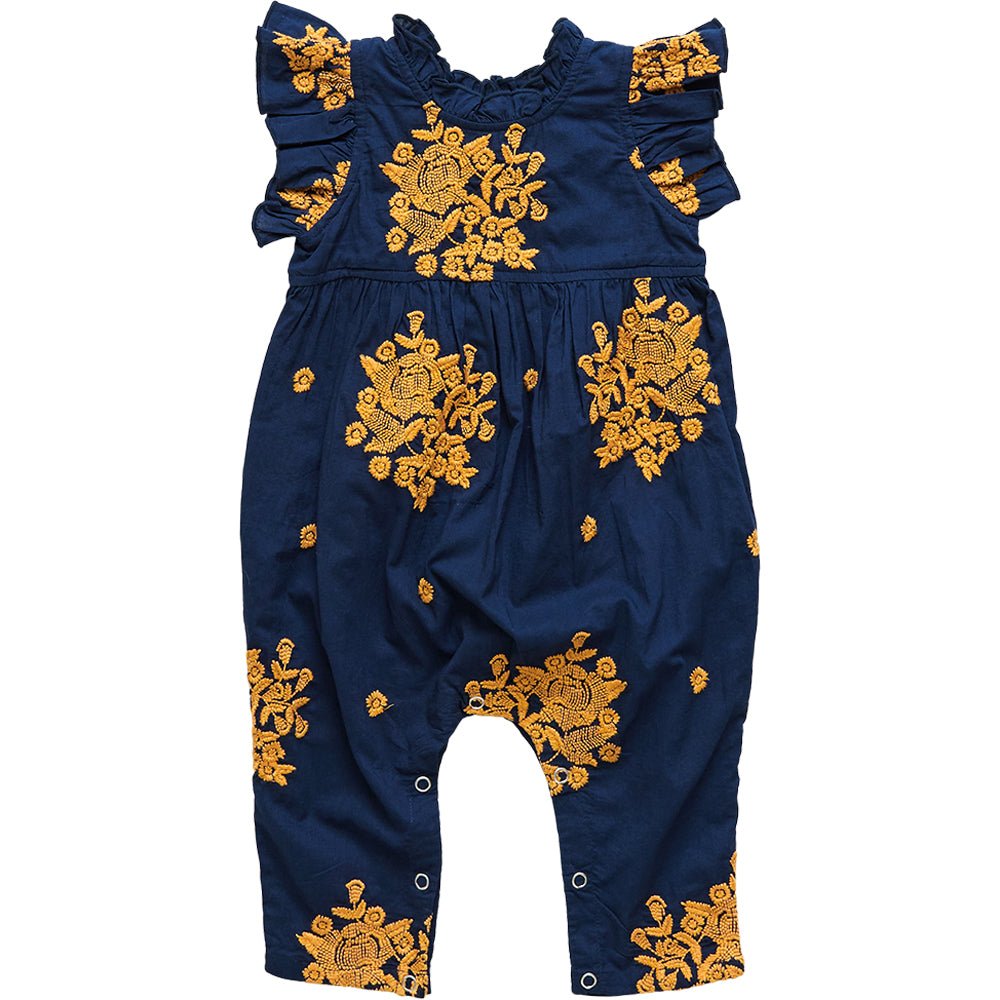 Dress Blues With Inca Gold Embroidery Jennifer Bubble