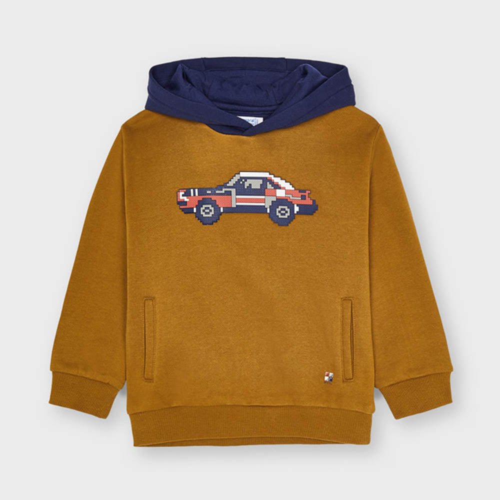 Brown Car Pullover