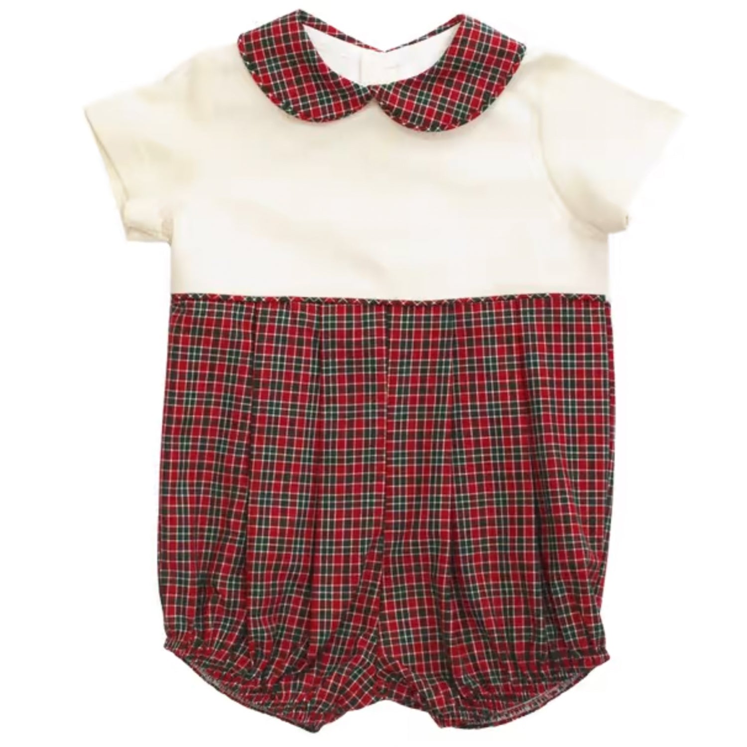 Noel Plaid Short Dressy Bubble