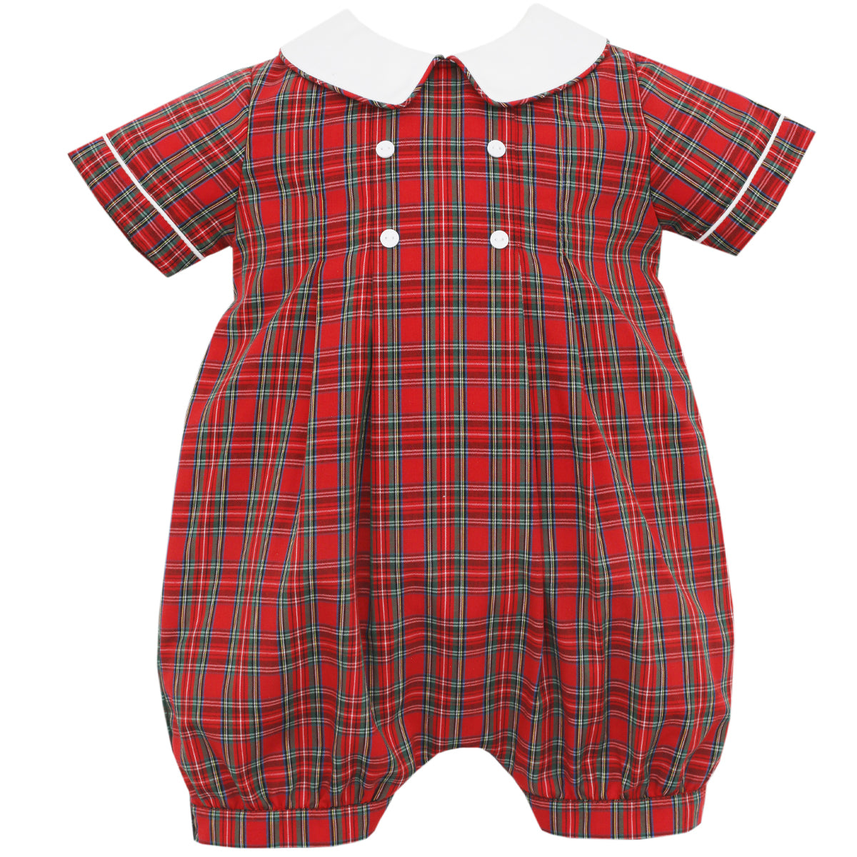 Collin Red Plaid Bubble