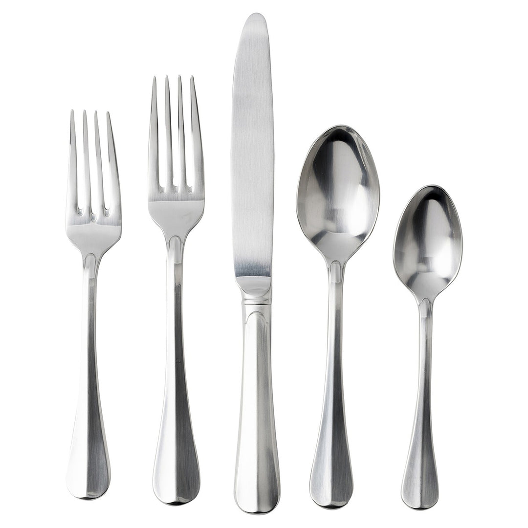 Bistro Bright Satin 5pc Place Setting