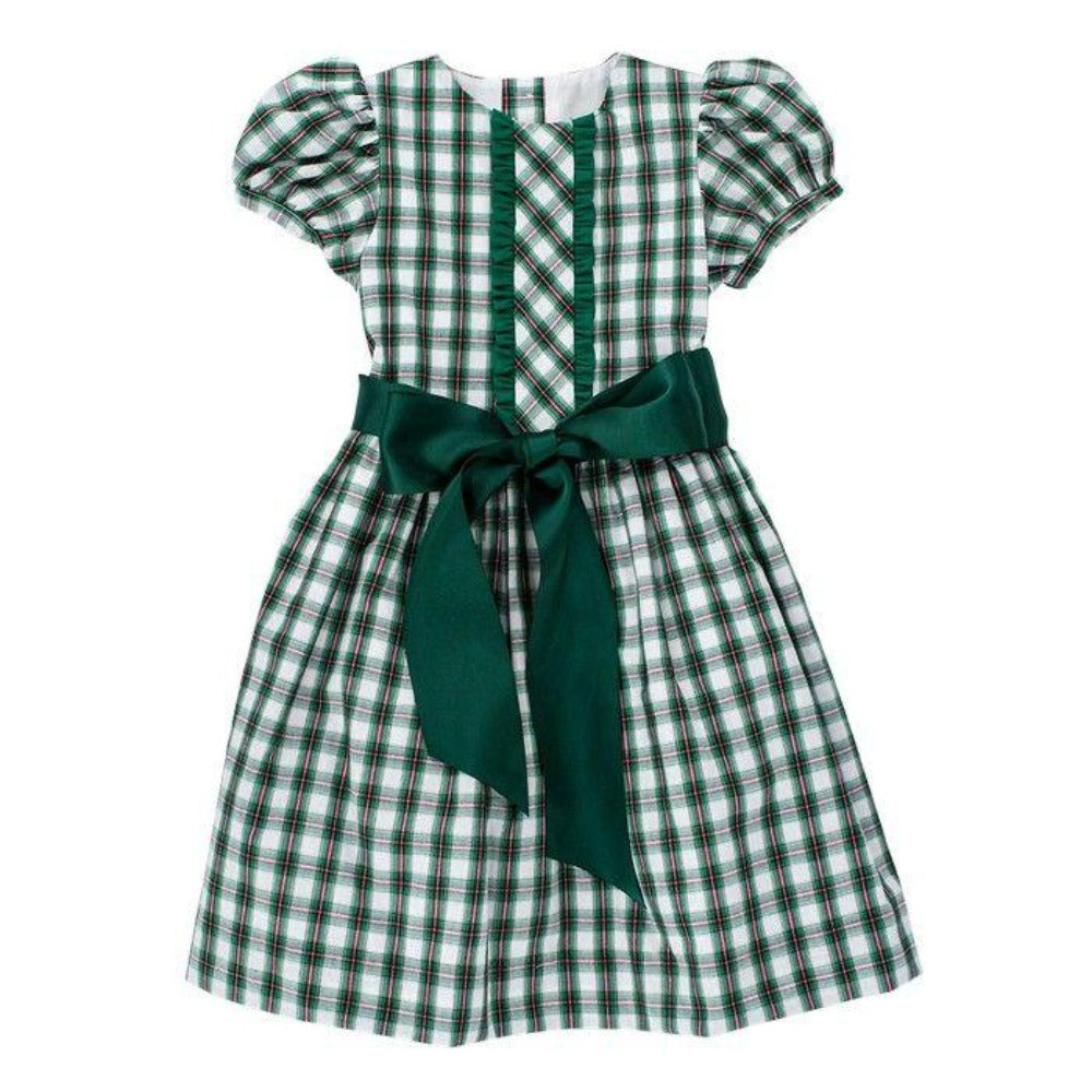 Evergreen Plaid Dress