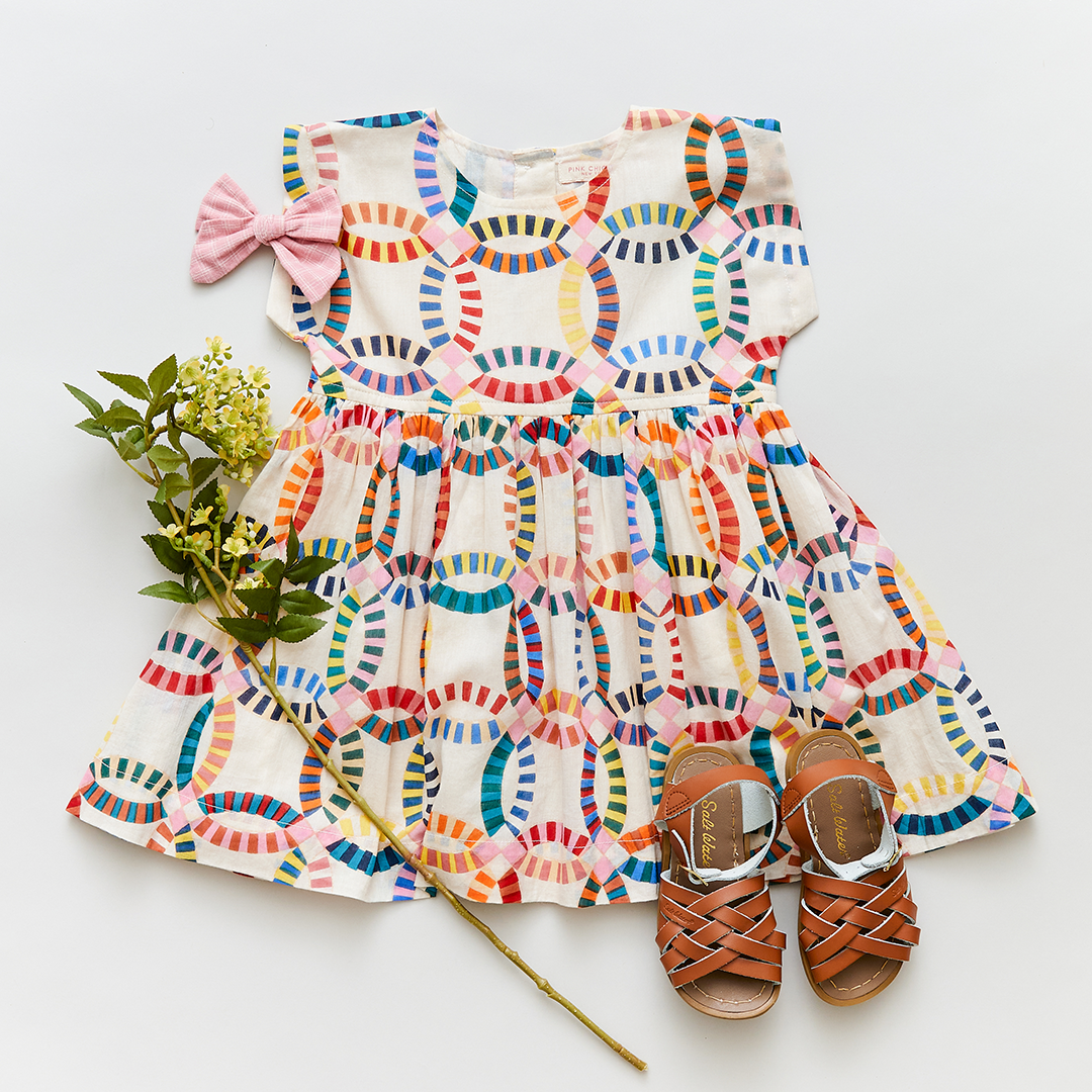 Multi Quilt Adaline Dress