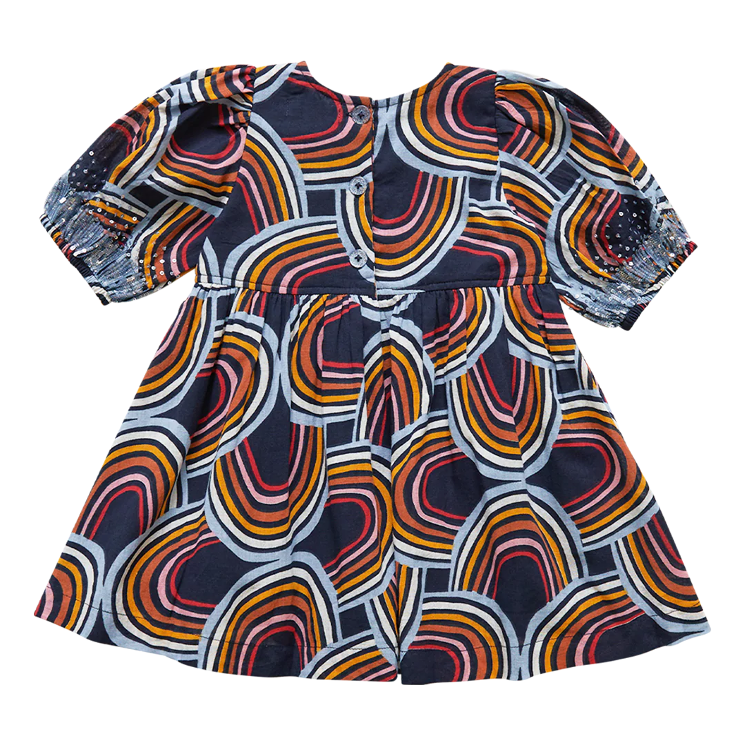 Dress Blues Rainbows Evelyn Dress