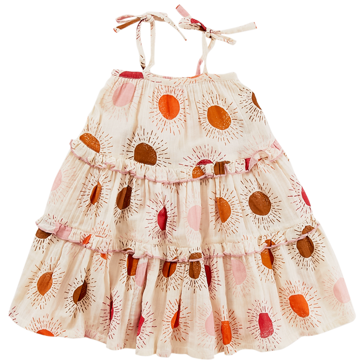 Multi Sunrise Garden Dress