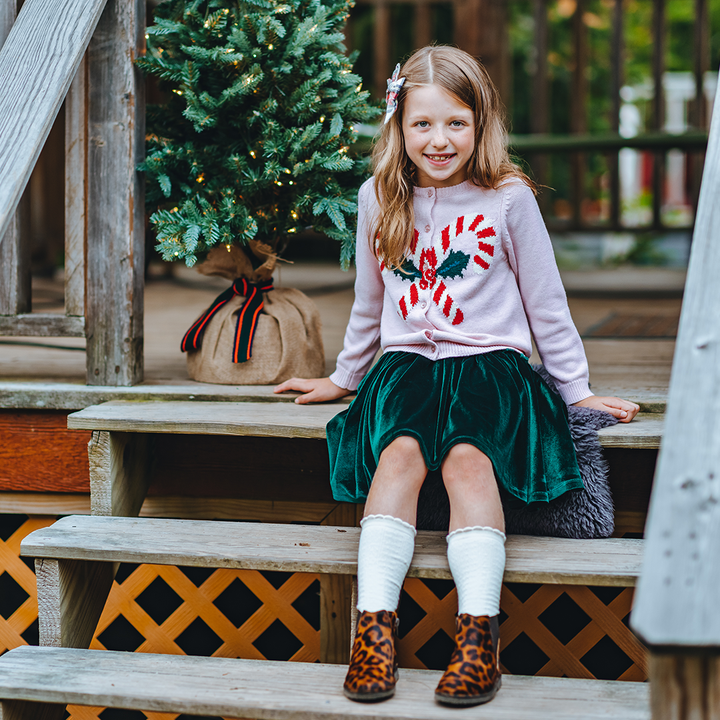 Strawberry Cream With Candy Canes Holiday Sweater