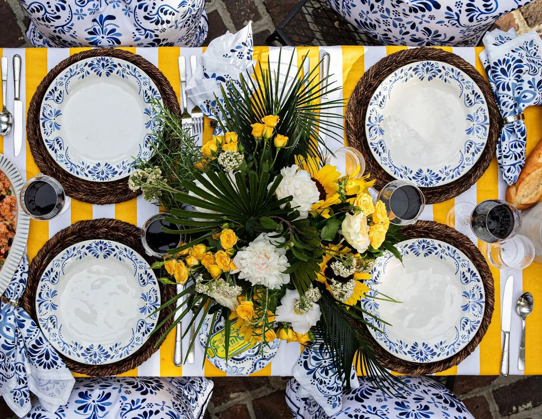 Iberian Indigo Four-Piece Place Setting