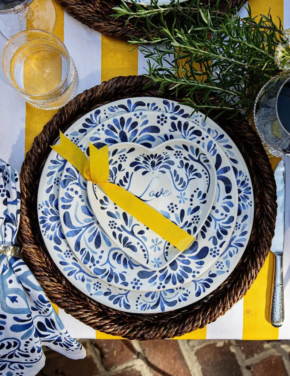 Iberian Indigo Four-Piece Place Setting