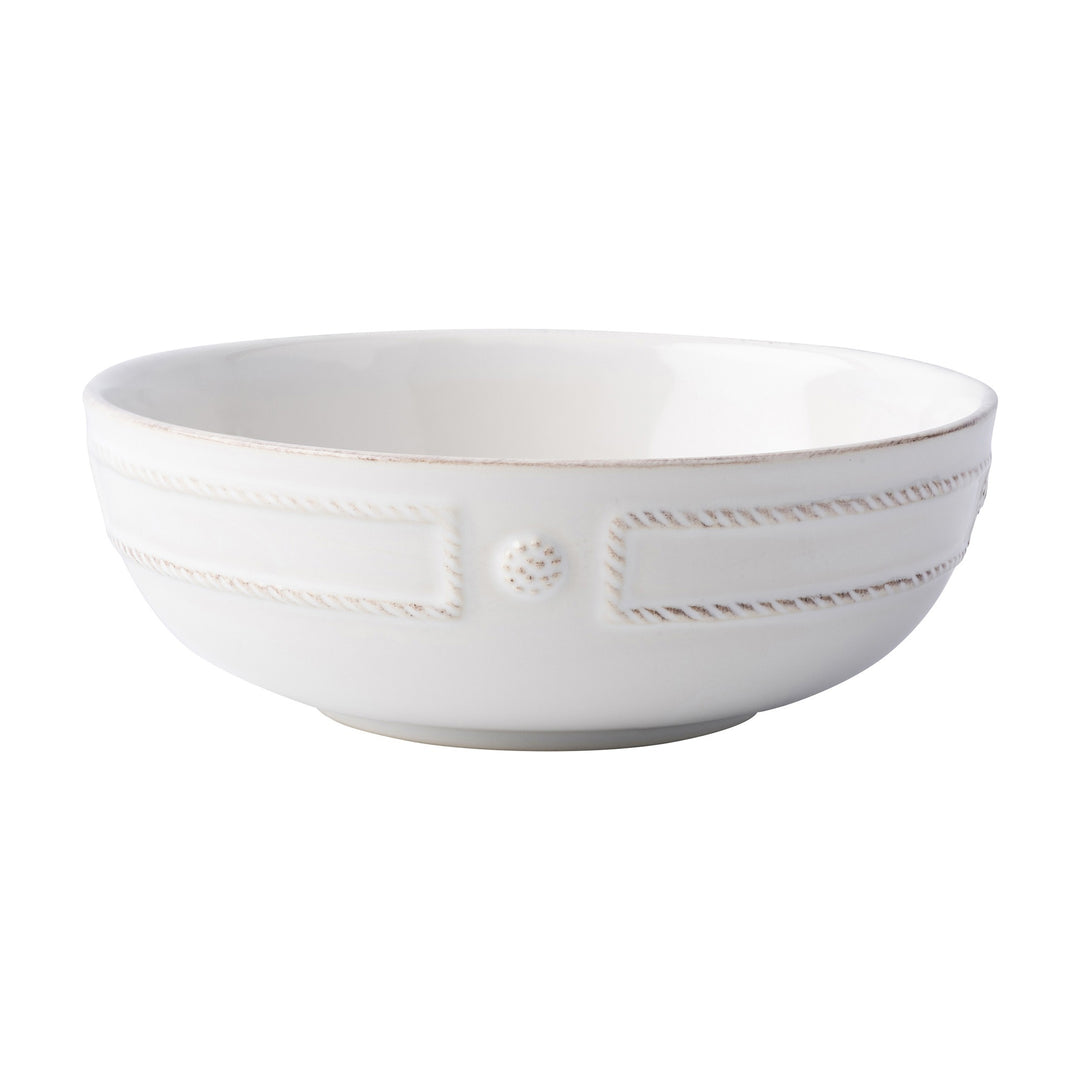 Berry & Thread French Panel Whitewash Coupe Pasta Bowl