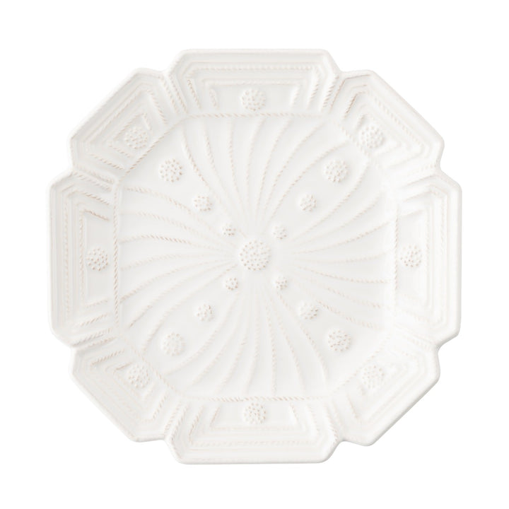 Jardins du Monde Whitewash Heligan Dessert/Salad Plate