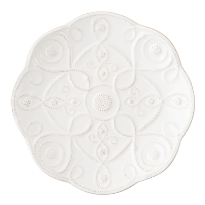 Jardins du Monde Whitewash Landriana Dessert/Salad Plate