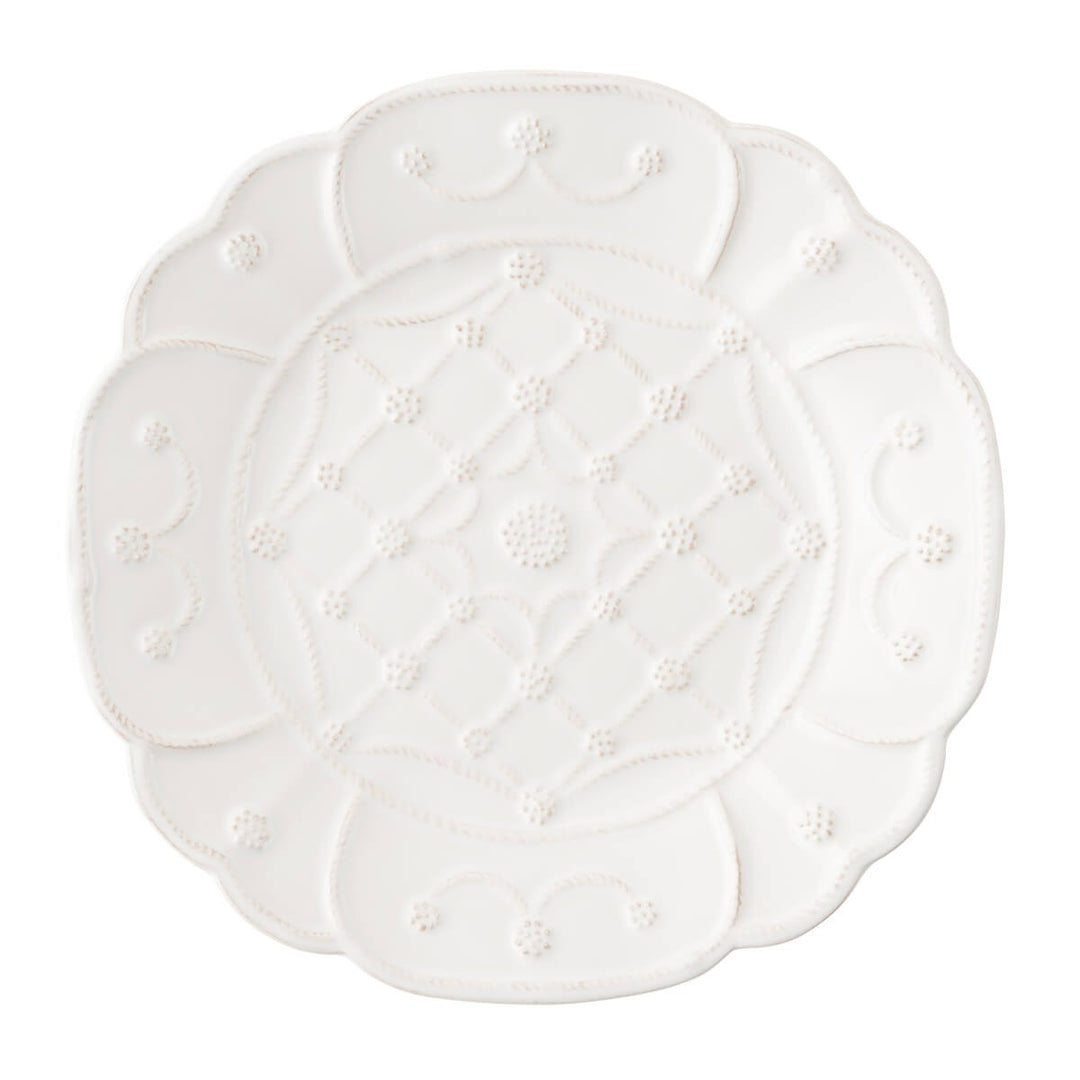 Jardins du Monde Whitewash Villandry Dessert/Salad Plate