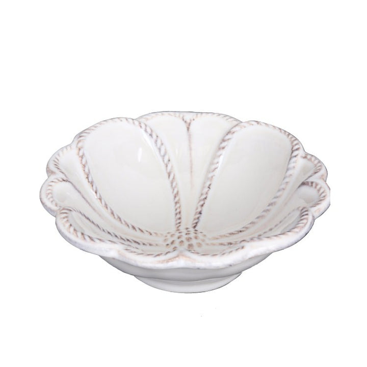 Jardins du Monde Whitewash 4" Blossom Bowl