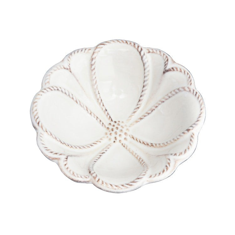 Jardins du Monde Whitewash 4" Blossom Bowl