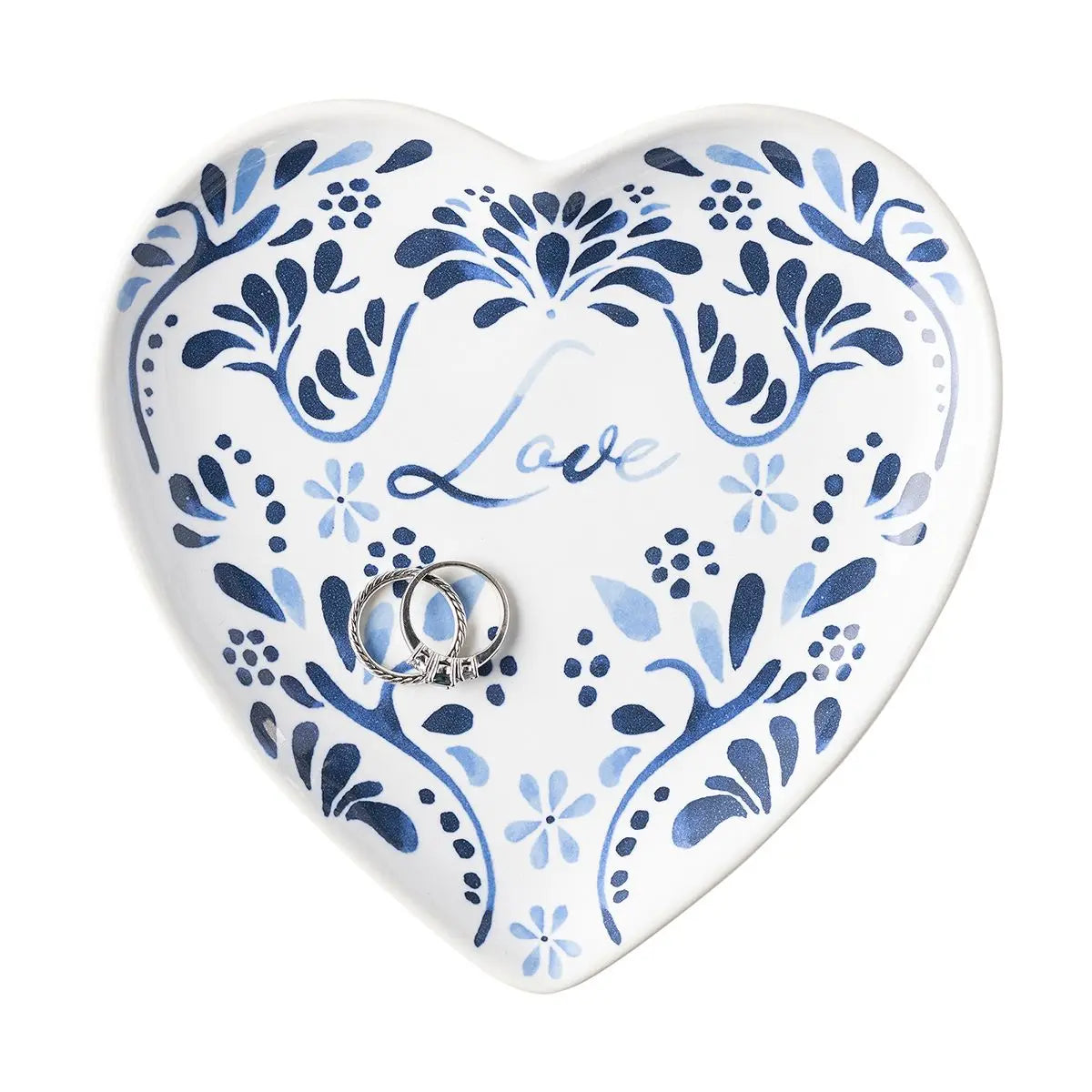 Iberian Indigo "Love" Tray