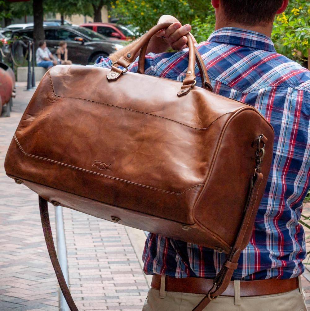 Benjamin Leather Duffle