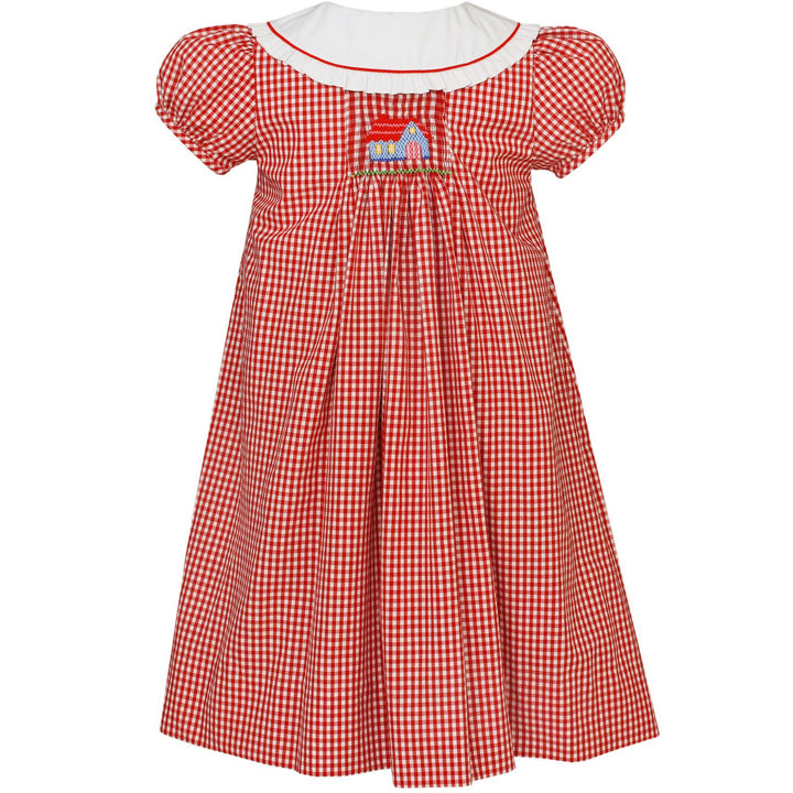 Little Red Riding Hood Smocked Dress