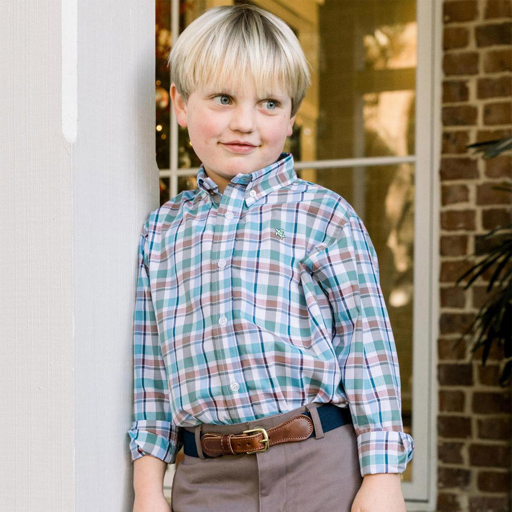 Wood Duck Plaid Button Down Shirt