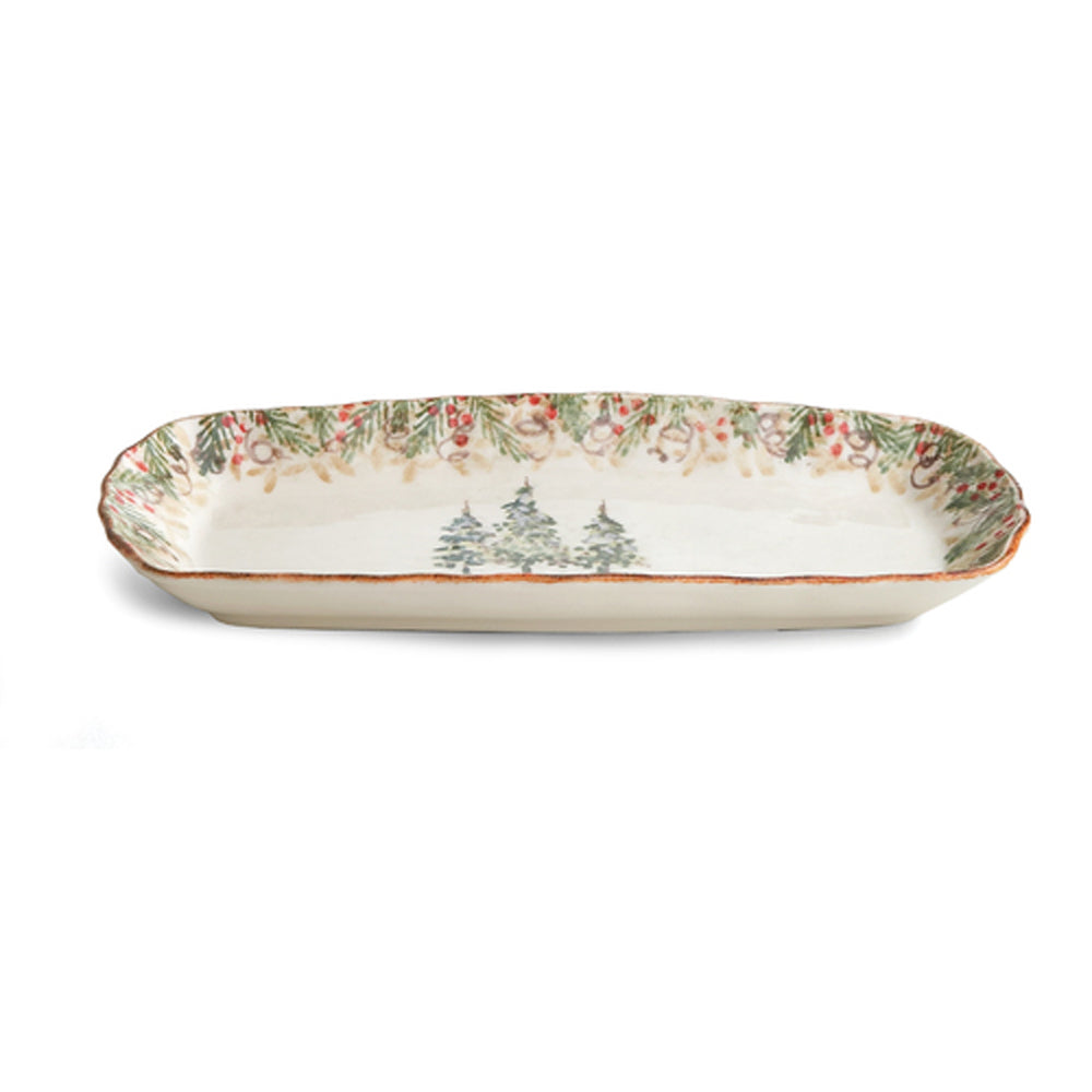 Natale Rectangular Tray