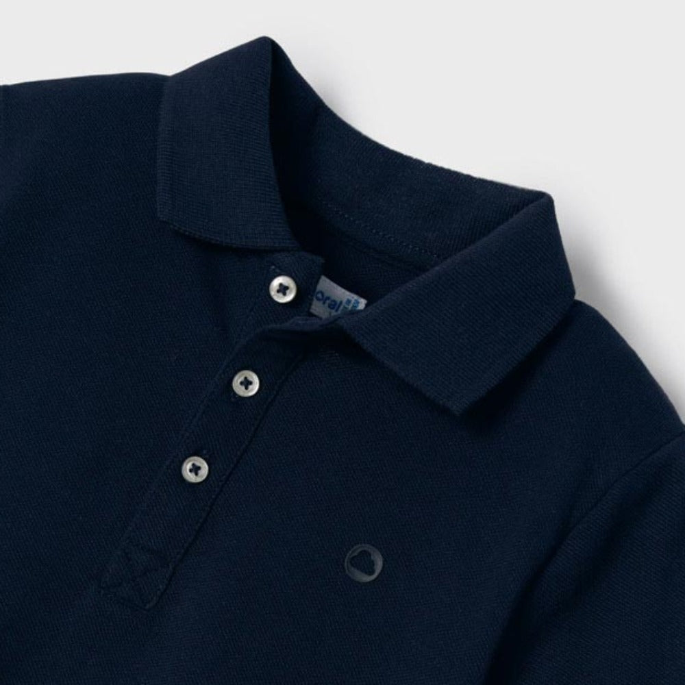 Navy Blue Ecofriends Polo T-Shirt