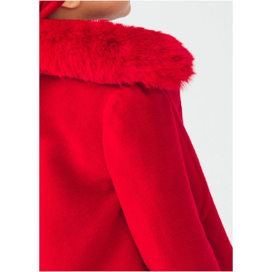 Red Woolen Coat